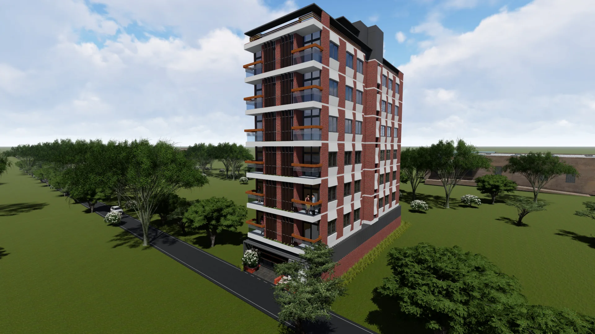 Axiom Palace, Munshiganj, view 4