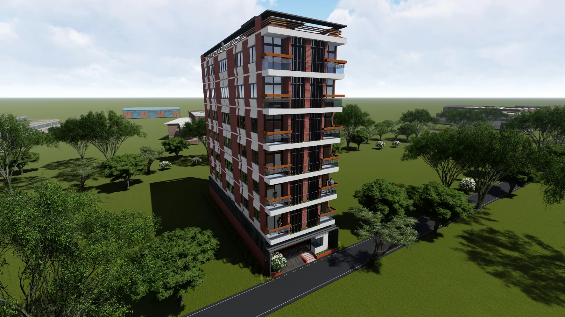 Axiom Palace, Munshiganj, view 6